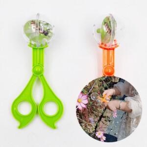 곤충 채집 집게 파충류먹이집게 밀웜 귀뚜라미 나비 자연관찰