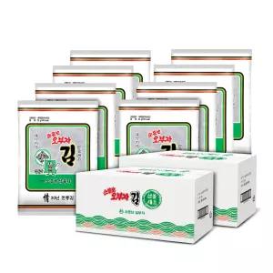 [내일도착]소문난오부자 전장김 25g 8봉+8봉(총16봉)