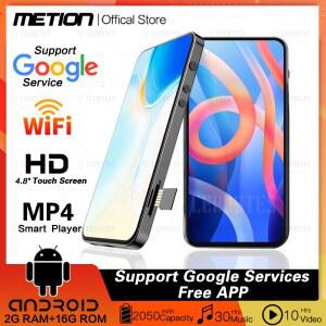 MP4 인치 터치 스크린 MP5WIFI MP3 플레이어 블루투스 안드로이드 스마트 시스템 구글 플레이 스피커 브라우저 다운로드