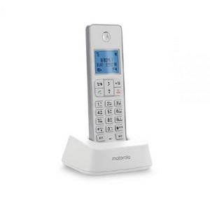 모토로라 디지털 발신자 정보표시 스피커폰 16가지 벨소리 자동응답 무선전화기_화이트