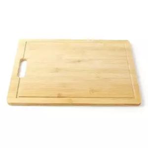 손잡이 대나무 도마 40x30cm 튼튼한 핸들 가정용 위생 (WFHH35E)