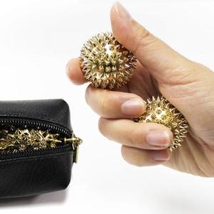 마이티볼 손지압기 지압볼 금침 황금 지압구 혈액순환 손마사지 손가락 운동 