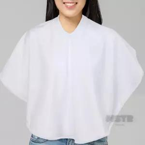 서규몬 미용 커트보 화이트 이발보