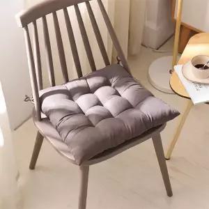 사무실 극세사 폭신한 원형 두툼한 학생 의자 방석