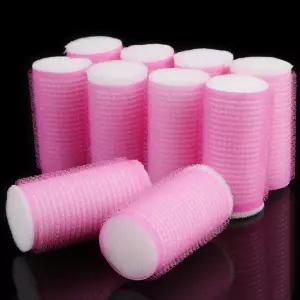 볼륨 앞머리 셀프 펌 뽕 구르프 그루프 찍찍이 벨크 스펀지 헤어롤 컬링