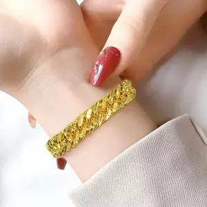 팔찌 트루체인 18k 변색없는 도금 여성 여자 13cm~18cm 빅사이즈 까지 써지컬 쥬얼리