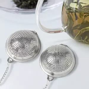 스텐차망 인퓨저 원형 2p세트 차거름망 티망 (WEBBDD7)