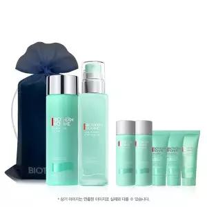 [비오템옴므](강남점)[SSG][설 선물포장] 아쿠아파워 2STEP 세트(+토너 60ml,젤 프로 40ml,올인원 20ml)