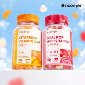 [내일도착] 엔젯오리진 듀얼팝 멀티비타민구미/비타민귤젤리/콜라겐구미 선택