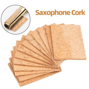 알토 테너 색소폰 악기 코르크 색소폰 곡선 목 인터페이스 마우스피스 코르크 시트 범용 악기 액세서리 5피