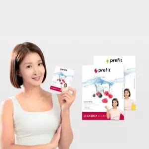  이시영 에너지드링크 프리핏 1박스 10포 레몬 베리 2가지 맛 (과라나 카페인 타우린 7가지 비타민 성분)