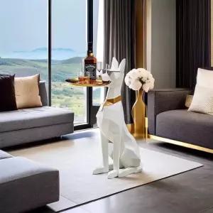 캐릭터 귀여운 협탁 디자인 럭셔리 침대 도베르만