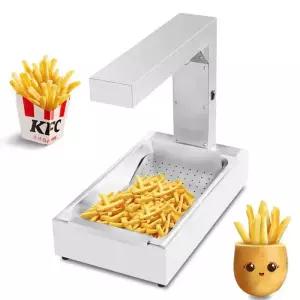 보온이 필요한 핫바나 감자튀김 매장에 적합한 워머 보온대 디스펜서