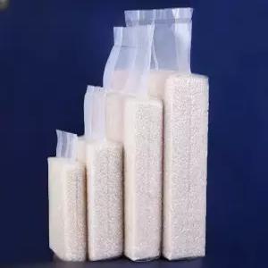 곡물 보관 진공포장 투명 비닐 봉투실링기의 100개 팩