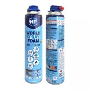 월드스프레이폼 건타입 840ml 단열 방음 결로방지 자기소화성