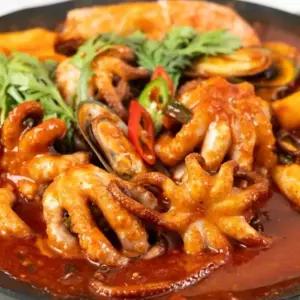 대도수산 매콤한 해물 낙지볶음 캠핑 밀키트 1.1kg