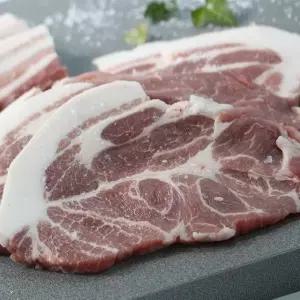 보성녹차 먹인 한돈 생목살(구이용) 500g