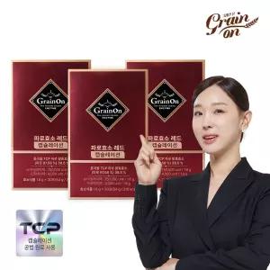 [그레인온] 파로효소 레드 캡슐레이션(1.8gx30포)x3개