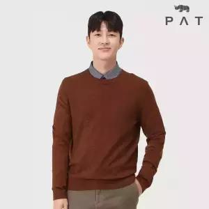 [PAT 남성] 라운드넥 울 니트_1J73381