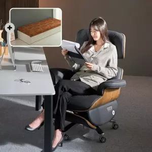 [흙침대+]아르고밀러 퍼스트랩 무선 전동리클라이너 무중력 의자 실리콘레더)