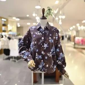 [대구백화점] [멜로디가든]브라운블루밍셔츠(M25F8B177)