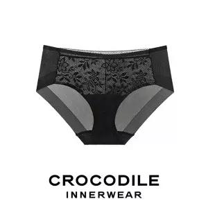 [크로커다일] 레이스 프리컷 퓨징 팬티 블랙 CDWPT2M04A
