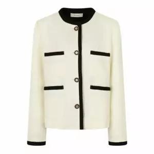 [JJ JIGOTT][JJ지고트]라인 배색 패치 포켓 재킷 GN9P0JK91_DG