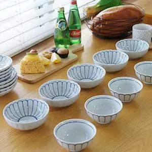 일본산 로터스 공기 5P세트 대접 5P밥그릇 공기 대접 공기대접 공기대접세트