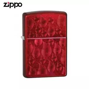 ZIPPO 라이터 프린팅 29824 Iced Flame Design 오일+심지+부싯돌 3종세트 포함