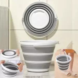 접이식 폴딩 대야 캠핑 휴대용 물통 버킷 (WFJYD2H)