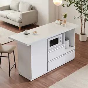 베이크 인조대리석 1600A 홈바 아일랜드 식탁 YD116C (착불)