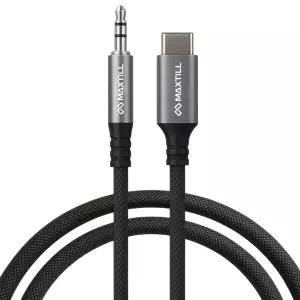맥스틸 MC-CA C타입 to AUX 스테레오 오디오 케이블 1.5M 스마트폰 옥스 억스 연결 선 차량용 스피커