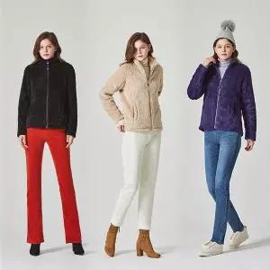 [하프클럽/코몽트]코몽트 25FW  플리스 집업 자켓 3종, 여성