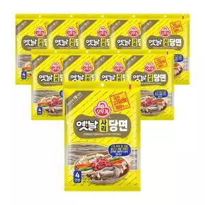 오뚜기 옛날 사리당면 100g X 10개, 국산고구마전분 100퍼센트 당면요리 찌개전골