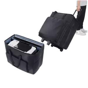 데스크탑 캐리어 거치대 컴퓨터 본체 수리 이동식 받침대 라지 가방 바퀴형