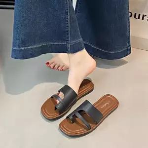 여성 여름 슬리퍼 오픈토우 캐주얼 신발 웨지뮬샌들 웨지슬리퍼 키높이슬리퍼 여름슬리퍼