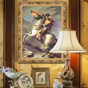 세로형 나폴레옹 명화 60cmx80cm 세계 액자 세로형 명화 60cmx80cm