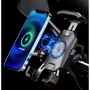 오토바이 거치대 방수 핸들바 스마트폰 핸들 퀵서비스 배달용