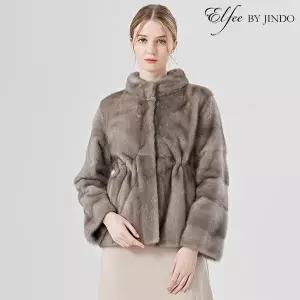 [진도모피]진도 Elfee 소매 GTOB 밍크 휘메일 자켓(K9W3EJ25_)