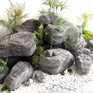 인조 조경석 인공 정원소품 정원돌 화단 조경 조형물 마당꾸미기