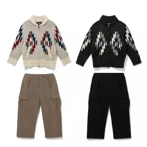 [롯데백화점]뉴에라 뉴에라키즈 코위찬 가디건 코듀로이 팬츠 세트 14863817186061