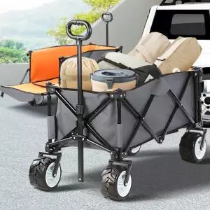 캠핑웨건 폴딩카트 접이식손수레 시장바구니캐리어 마트쇼핑 캠핑용-캠핑용카트왜건캐리어.폴딩운반휴대