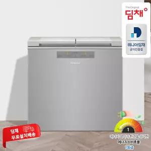 위니아 딤채 1등급 221L 2도어 뚜껑형 김치냉장고 EDL22KBWRS 딤채 공식인증점 전국무료설치