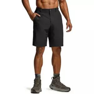 [하프클럽/씨큐알]CQR 루틴 발수 밴딩 버뮤다 스판 반바지 CQ-TXS002