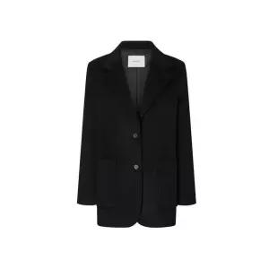 [셀러허브]헤지스 여성s 캐시미어 블렌디드 테일러드 자켓 블랙 HSJA5D902BK (S42603180)