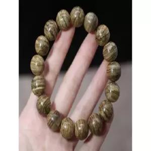 베트남 침향나무 불상 팔찌 나무 수제 침향 합장주 목걸이 7x15mm 염주