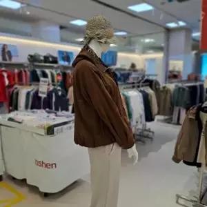 지센 HC41 스웨이드 스판 후드자켓 JKP923 (41295832)