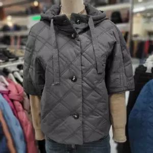 크로커다일레이디 DP01 가오리핏반팔패딩 퀼팅패턴귀여운가오리핏패딩 CLEWPD301