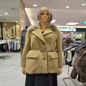 [에고이스트] 탈부착 퍼카라 포인트 벨티드 재킷  EQ4WJ-160