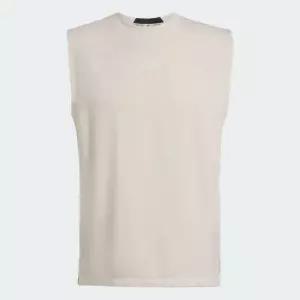 아디다스 민소매 티셔츠 KB9830 Beige DOM